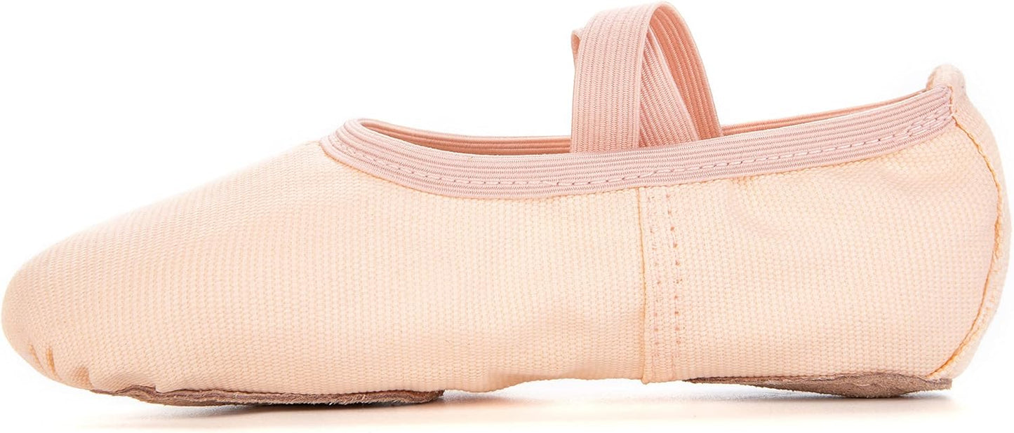 RoseMoli Ballet Slippers - Canvas Flats for Girls, Toddlers & Women | Ideal for Dance & Yoga Practice