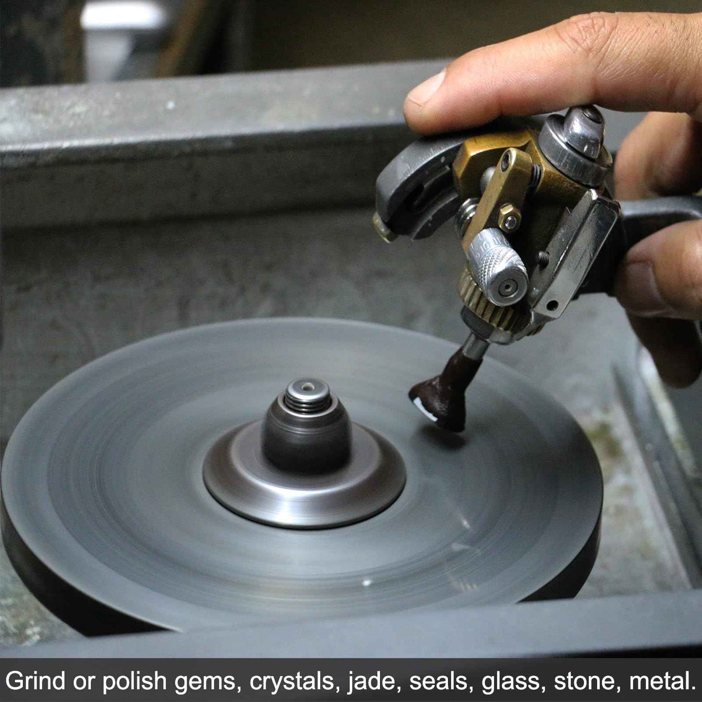 uxcell Diamond Sanding Grinding Disc, 8-Inch (200mm) Grit 120 No Center Hole, Flat Lap Disk Polishing Discs Abrasive Wheel for Gemstone Tile Porcelain Glass Stone Metal