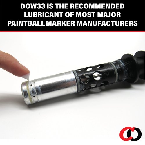 Captain O-Ring Pure DOW 33 Paintball Lubricant Grease (1 oz Jar DOW33) Paintball Marker Maintenance Lube