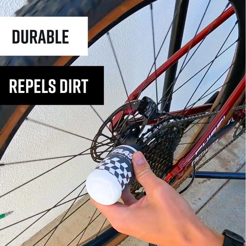 FAAST Wax Chain Lube - 4 fl oz - Liquid Wax Emulsion Chain lube for Low Friction on Road, Gravel and Mountain Biking.