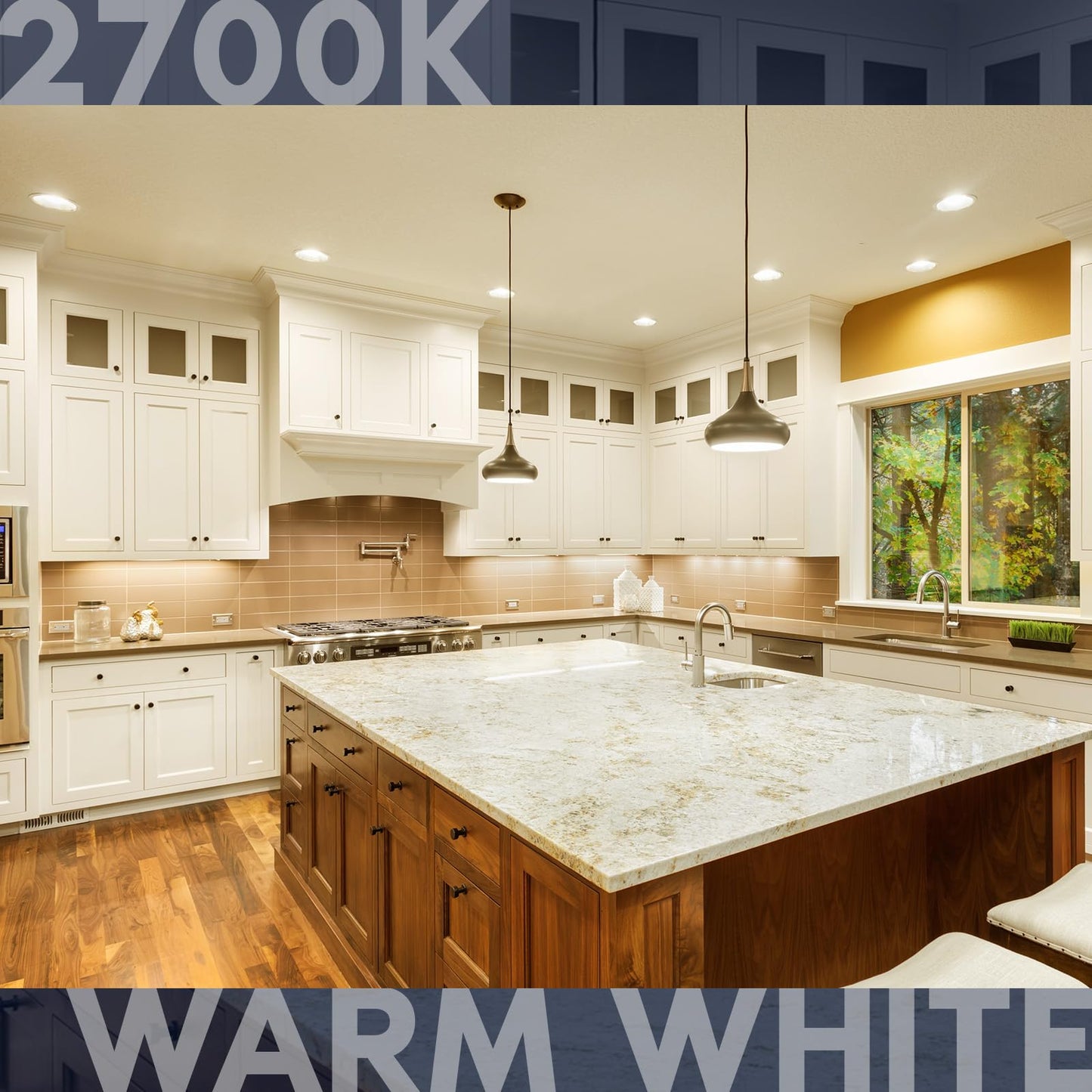 LUXRITE BR20 LED Bulb, 45W Equivalent, 2700K Warm White, Dimmable, 460 Lumens, R20 LED Flood Light Bulb 6.5W, Energy Star, Damp Rated, E26 Base, Perfect for Recessed and Track Lighting (12 Pack)