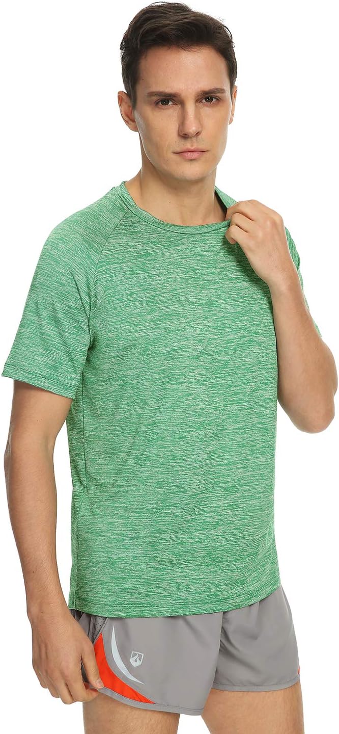 Xelky Men's Dry Fit T-Shirts - Moisture-Wicking Athletic Tees for Gym Workouts | 4-5 Pack