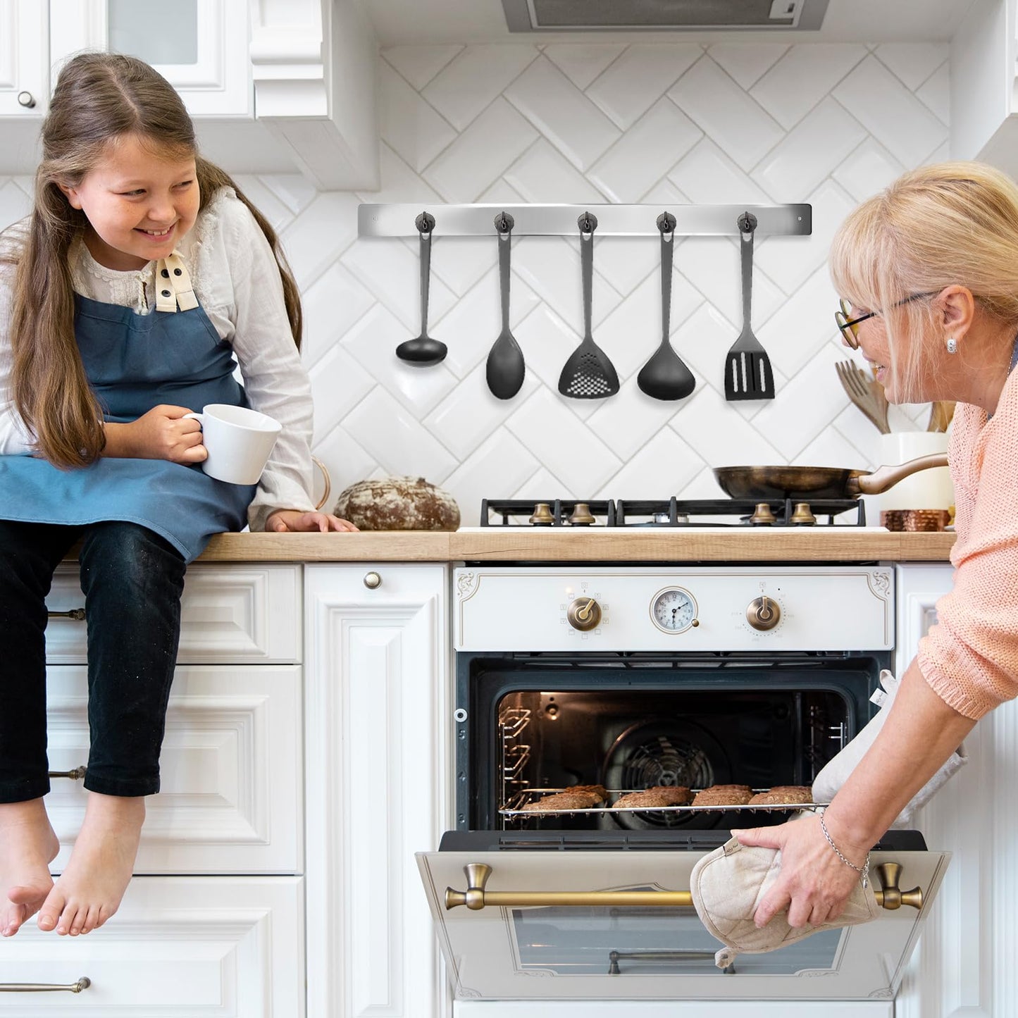 Neosmuk Magnetic Hooks, Cruise Ship Essentials, 40lb+ Heavy Duty Magnetic Hooks for Cruise Cabins, Refrigerator, Grill, Hanging, and Travel | Extra Strong Must-Haves Magnet Hook,Gunmetal,Pack of 10