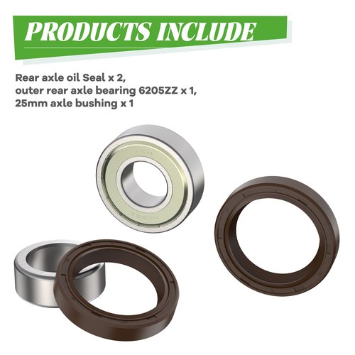 10L0L Golf Cart Rear Axle Bearing Bushing & Oil Seal Kits for Club Car DS & Precedent 1986-2014 Electric Golf Cart,Bearing Shaft Kit Replace OEM# 1011291 1014207 1013794
