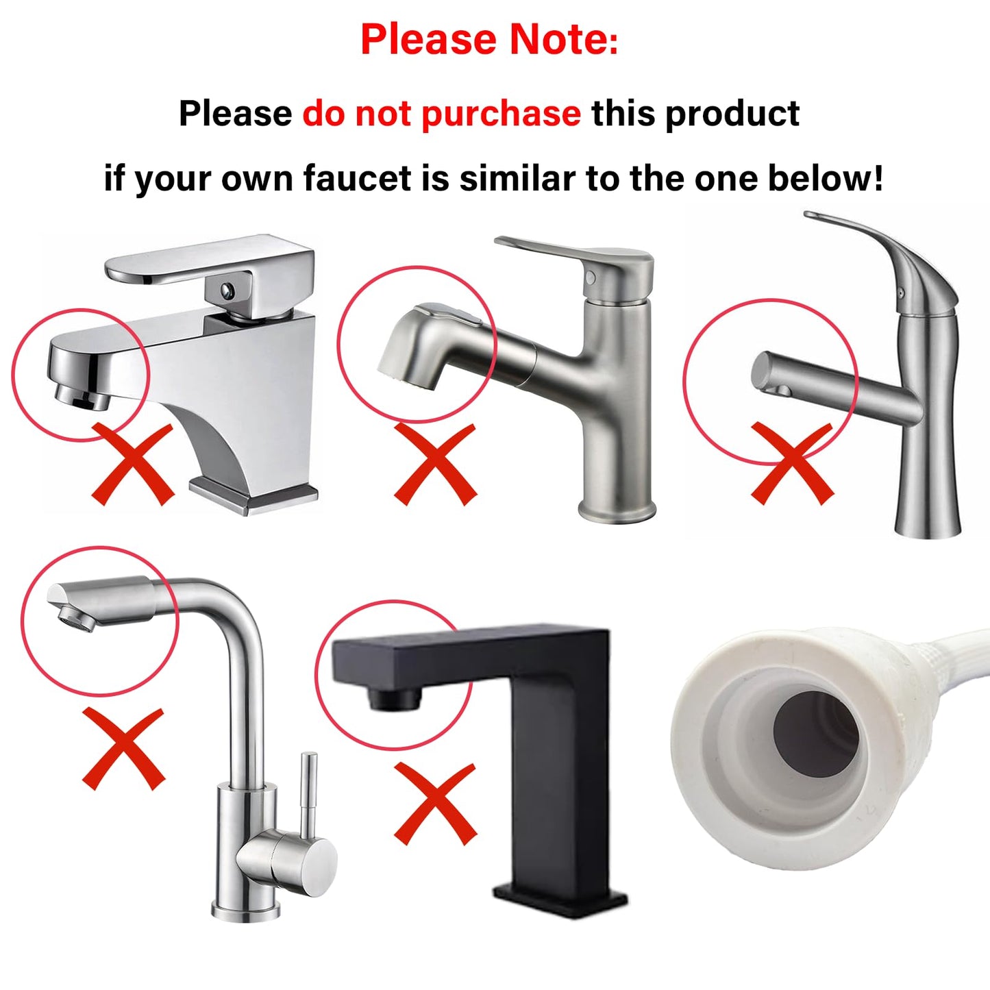 3.28FT/1M Sink Spray Hose,Faucet Sprayer Hose,Sink Hose Attachment for Portable Hand Held Shower Head Sprayer,Shampoo Sprayer Hose for Bathing Baby,Pets,Washing Hair,Rinsing Vegetables