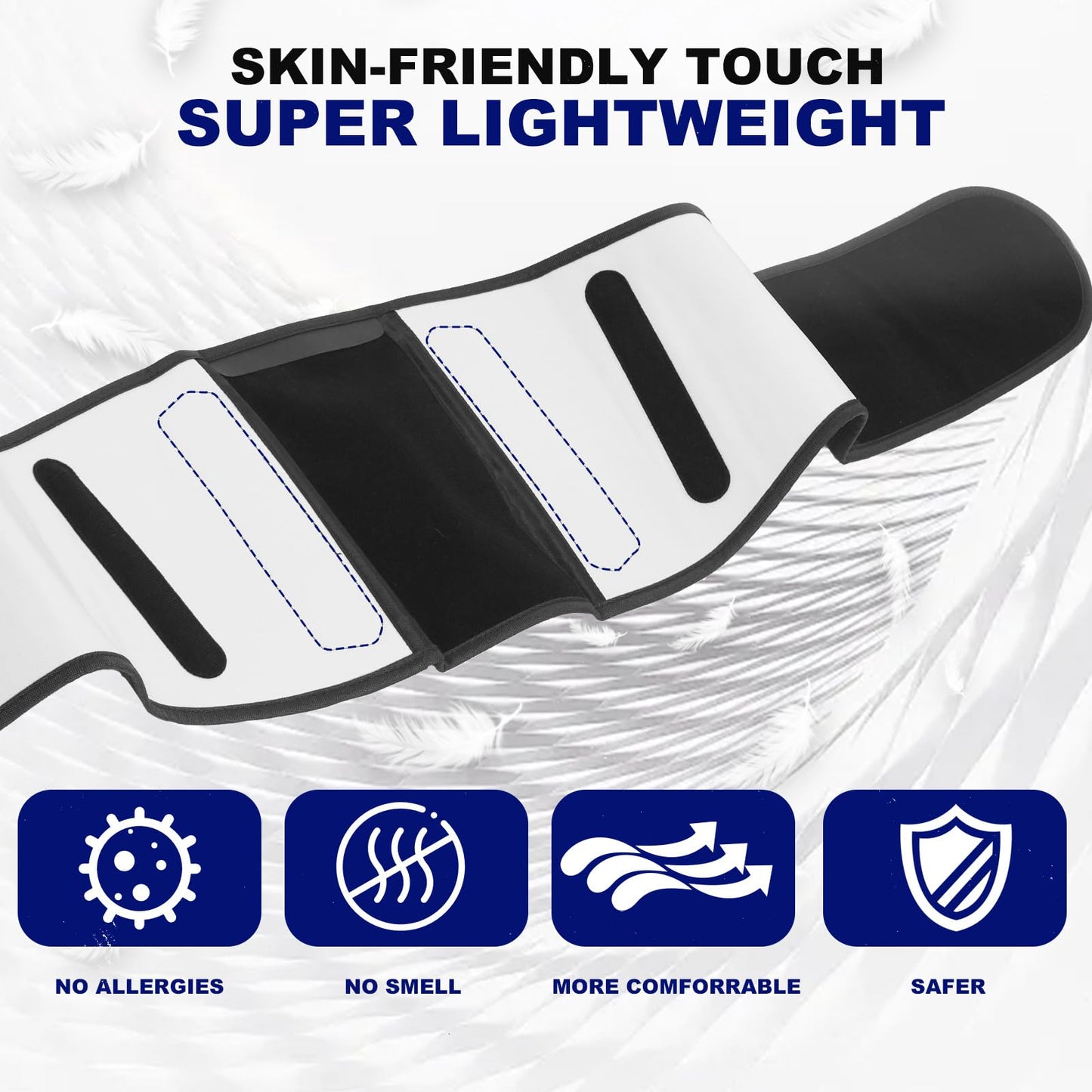 TANDCF Back Brace for Lower Back Pain Relief with Pulley System,Lumbar Support Belt for Men & Women with Bionic Support System, Ergonomic Design and Lightweight Skin Friendly Material (M)