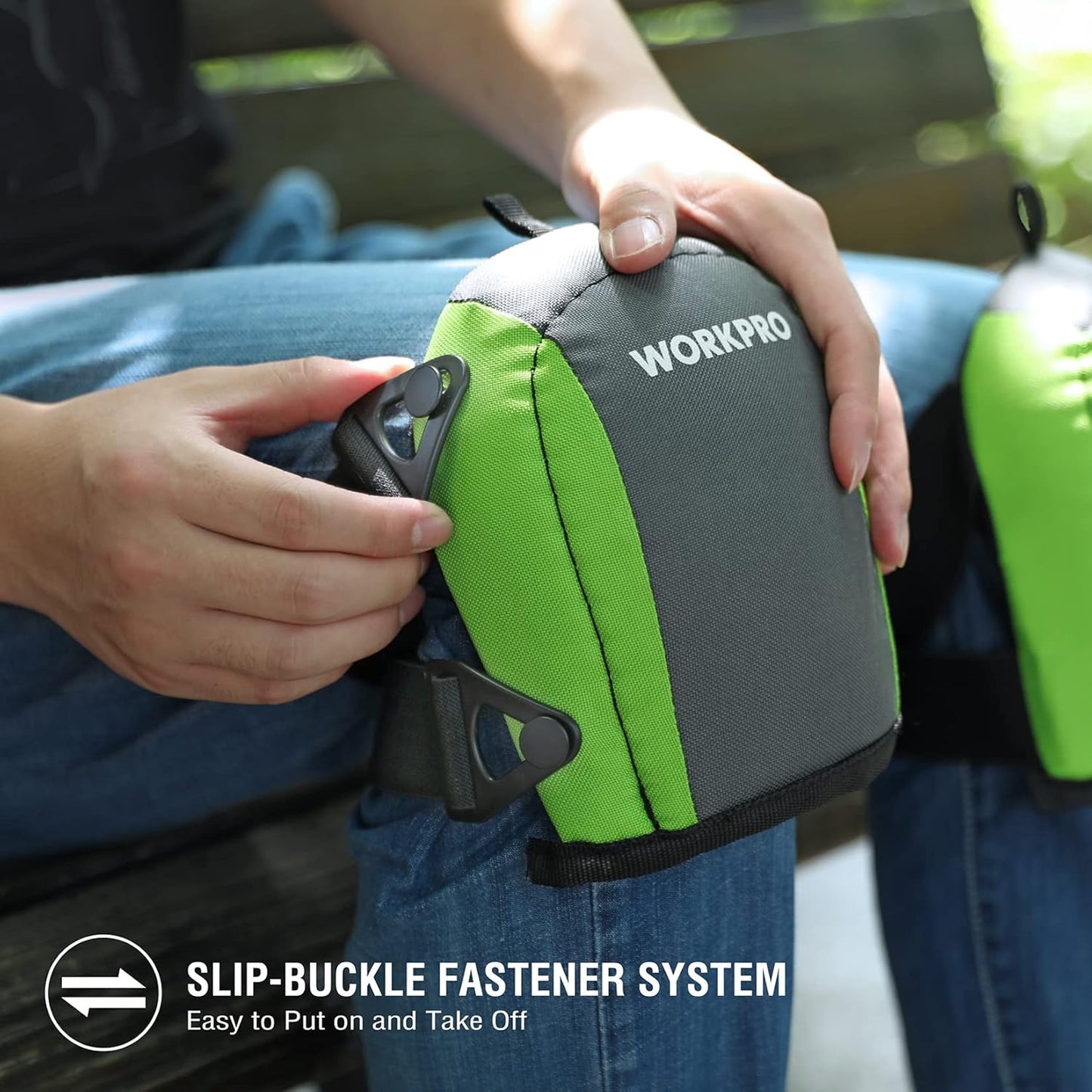 WORKPRO Garden Knee Pads - Comfortable Foam Padding for Gardening & Construction | Unisex-Adult