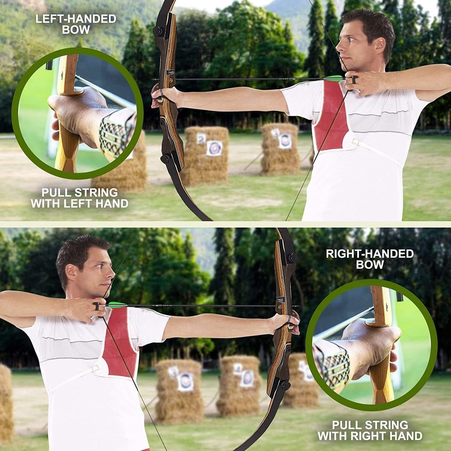 Samick Sage Takedown Recurve Bow - 62-Inch Versatile Bow for Teens & Adults | Ideal for Hunting & Target Practice