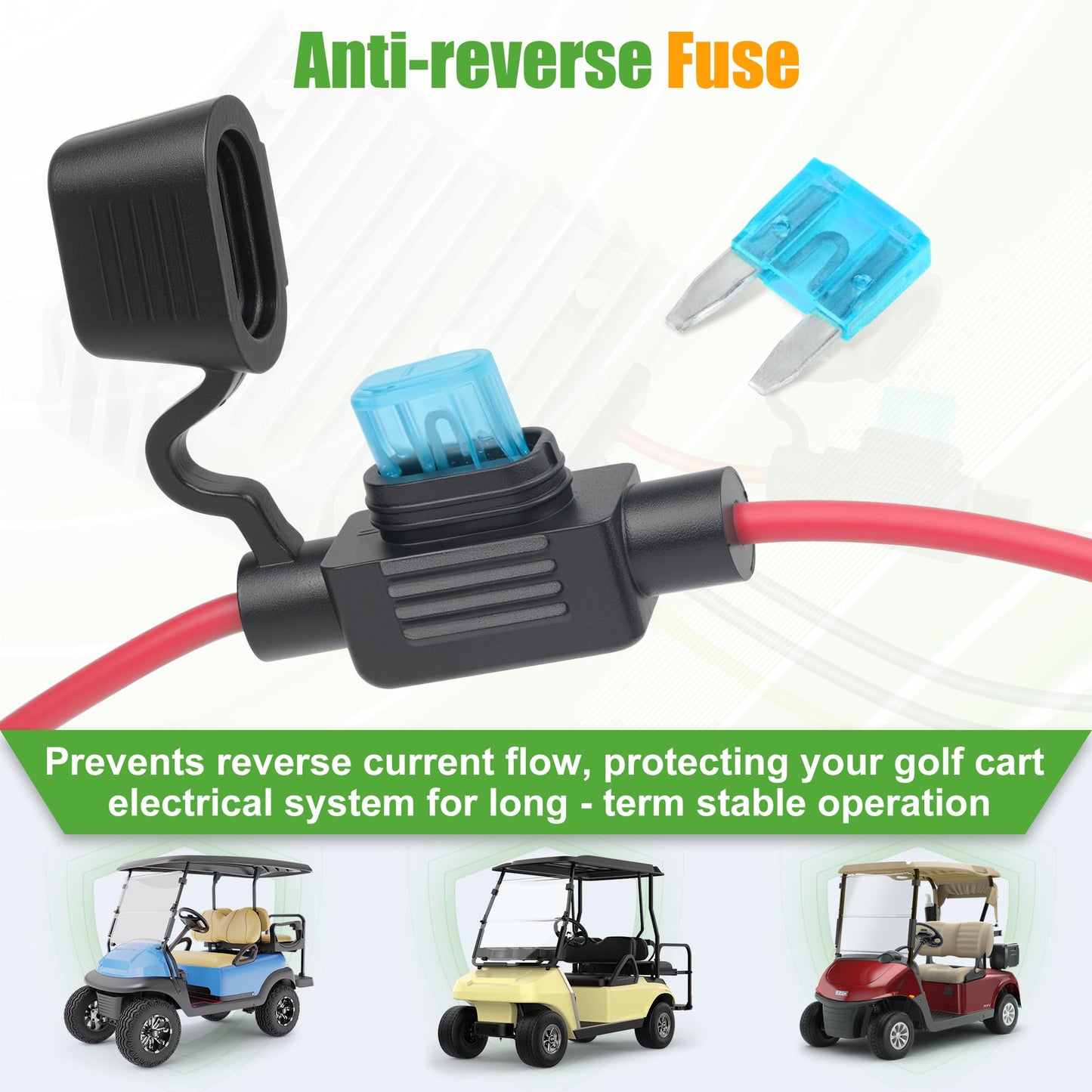 10L0L DC-DC 36V 48V to 12V 20A 240W Step Down Converter Golf Cart Voltage Regulator Reducer Transformer with Fuse Waterproof
