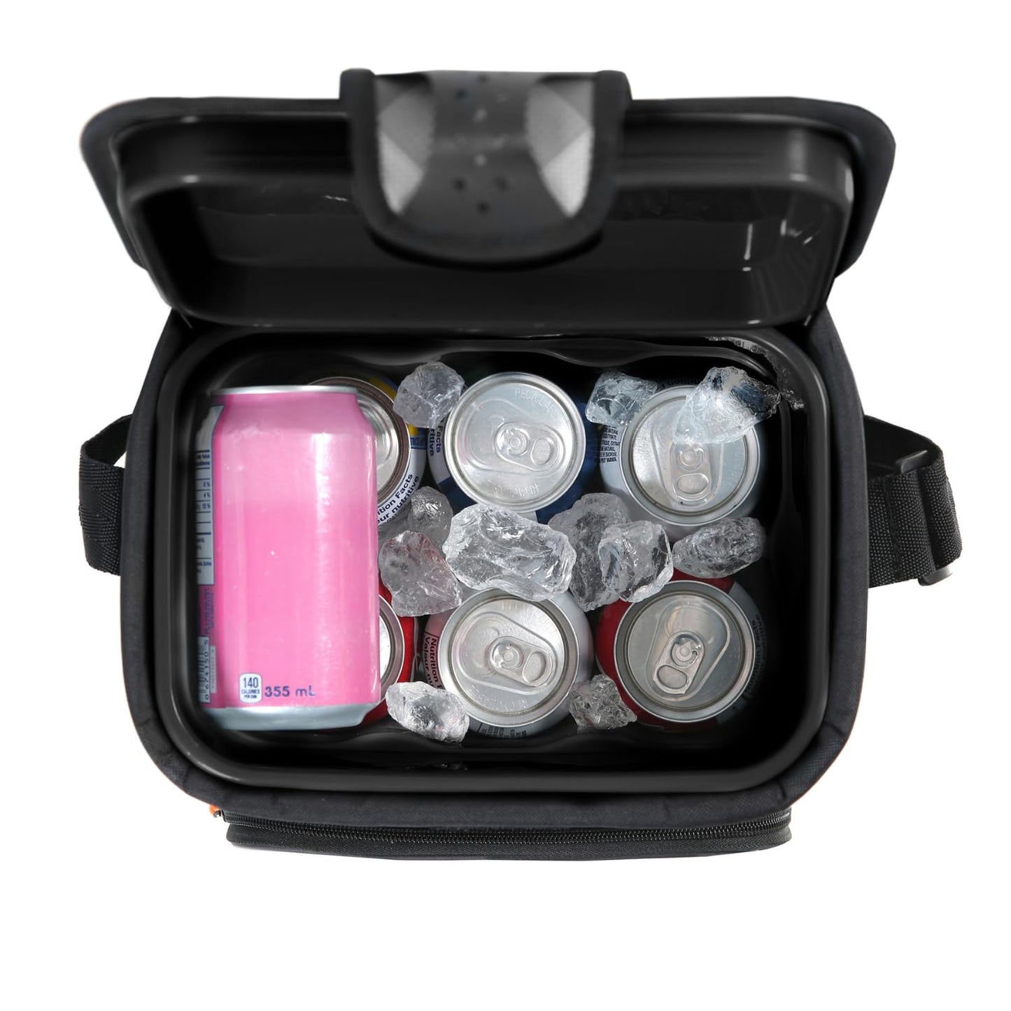 Titan by Arctic Zone 9 Can Zipperless Cooler, SmartShelf, Sharkskin Gray