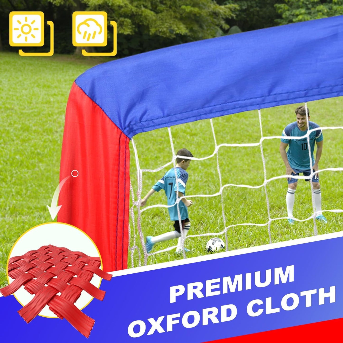Portable Soccer Goal by [Brand Name] - Pop Up Design for Indoor/Outdoor Practice | Ideal for Backyard Training