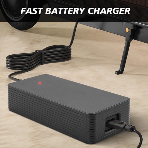 54.6V 2A Electric Bike Charger for 48V Lithium Battery (UL Certified), Input 110-240V, with 6 Jack Connectors (DC2.1MM / DC2.5MM / RCA 8MM / 3-P 8MM / 3-P 12MM/ 3-P XLR) (48V Ebike Battery Only)