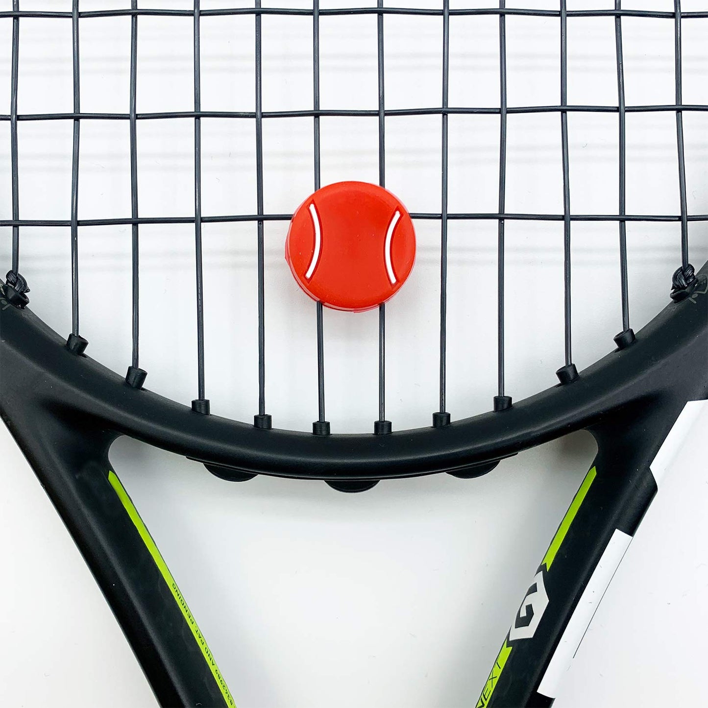Tannius Tennis Racket Vibration Dampener, Racket String Shock Absorber, Great Tennis Gift (1 Yellow, 1 White, 1 Red, 1 Blue)