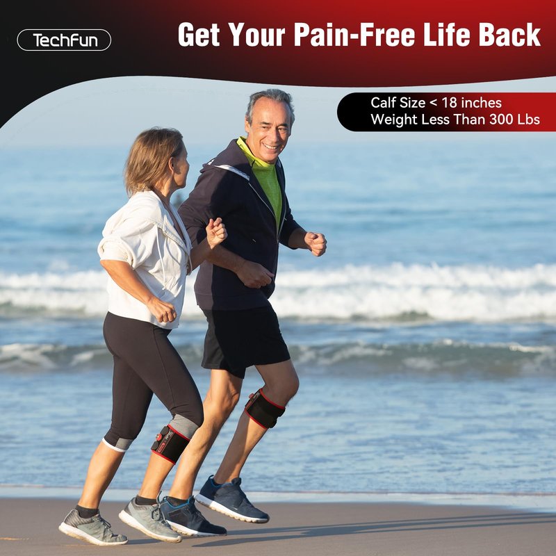Tech Fun Sciatica Pain Relief Devices - 2025 Patented Sciatica Pain Relief Brace with Adjustable Knob and 2 Versions Pressure Pad, Lower Back & Hip Pain Relief,Men Women