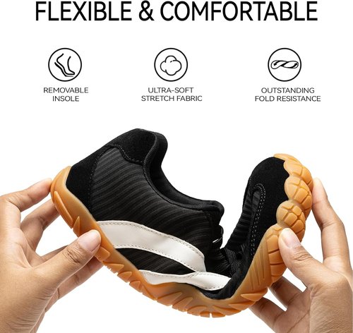 Barefoot Shoes | Minimalist Casual Sneakers for Women & Men | Wide Toe Box, Zero Drop, Lightweight & Breathable