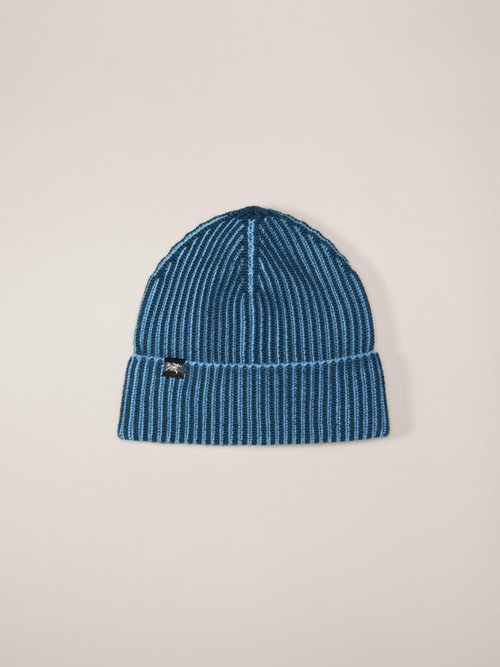 Arc'teryx Ribbed Toque | Warm Wool-Blend Toque for Winter Hiking | Nightscape/Glacial, One Size