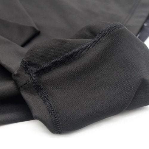 Salome Idea One Pair Compression Full Length Leg Sleeve for Men Women, Running, Basketball (Black-S)