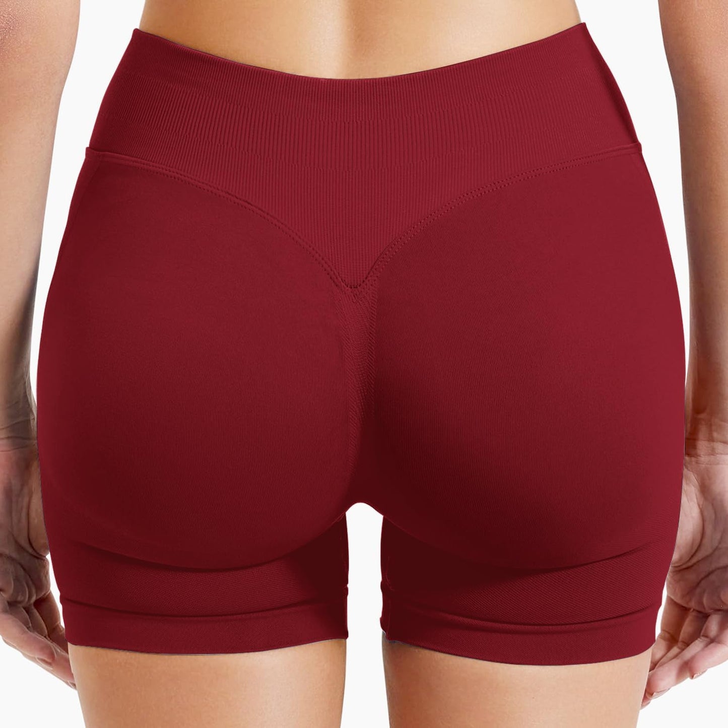 Skiennix Women’s Workout Impact Shorts - Scrunch Butt Lifting & Tummy Control | Comfy Gym Biker Shorts