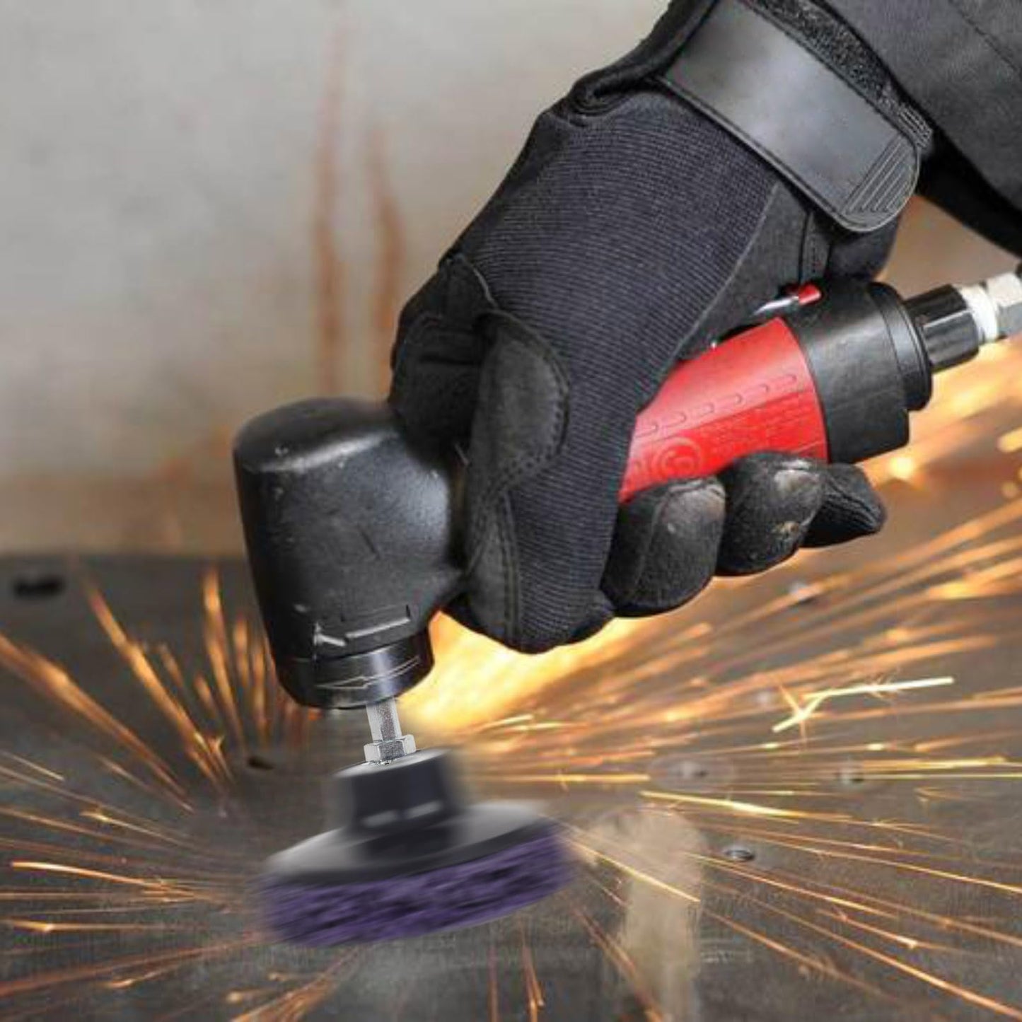 Laexepelle Strip Discs Quick Sanding Discs Stripping Wheel Stripper Abrasive Wheel for Drill, Strip Paint Clean Welds Remove Metal Wood Rust Scale & Oxidation (2INCH-10Pack)