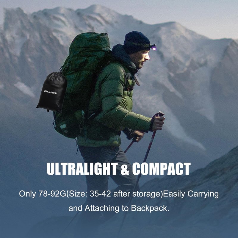 [Upgraded] Ultralight Camping Down Booties Warm Socks Sleeping Sock for Men & Women,Water-Resistant Warm Soft Cozy for Camp Sleeping Bag Backpacking Tent Down Booties Foot Warmer,Black