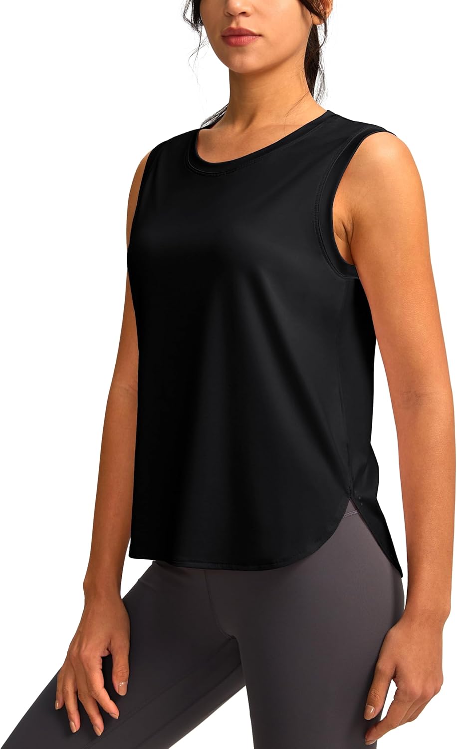 YYV Women's Workout Tank Tops - Lightweight Sleeveless Yoga & Running Shirts | Loose Fit Design