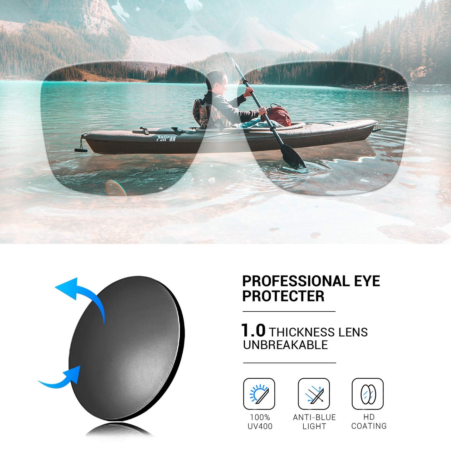 TOREGE Sports Polarized Sunglasses for Men Women Flexible Frame Cycling Running Driving Fishing Trekking Glasses TR24 (Matte White&Pink&Pink Lens)