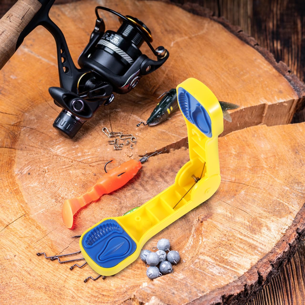 POPETPOP Carp Bait Shaping Tool – 3.93x1.18In Yellow Reusable Plastic Mold