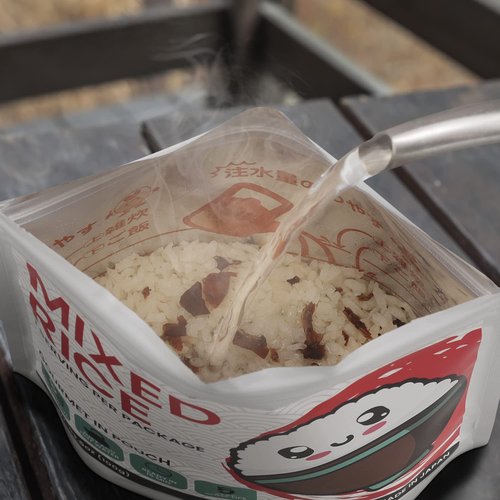 Japanese Gomoku Mixed Rice - Dehydrated Freeze-Dried Camping Food | 5-Year Shelf Life | 5 Pack