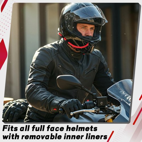 SiliFine Helmet Hands-Free Drink Tube Kit, Quick Connector with Attachment