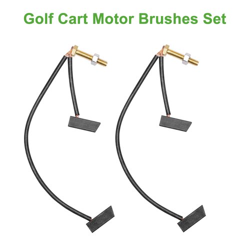 10L0L Golf Cart Motor Brushes Set 36 & 48-Volt Fits Yamaha Electric G8, G9, G14 & G16，Club Car 1994-up Golf Cart (2/ Package)