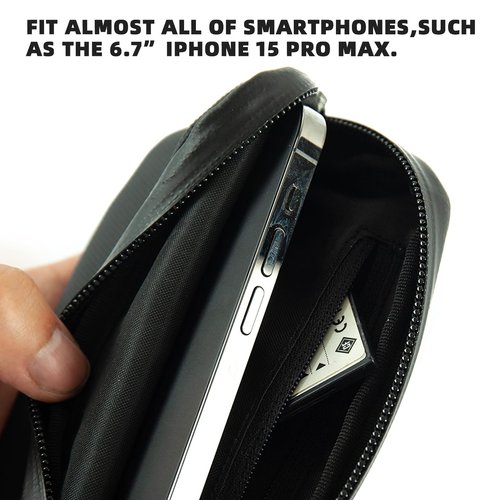 YKYWBIKE Cycling Essentials Case,Waterproof Cell Phone Bag,Bike Tools Kit Pouch for Jersey,Sweat-Proof Cycling Wallet,Dirt-Resistant Bike Pouch Bag