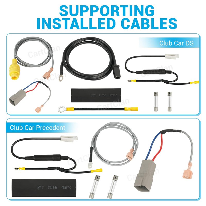 CartClan Club Car IQ Golf Cart On Board Computer Bypass for Club Car 1998-UP DS and 2004-2013 Precedent Golf Carts
