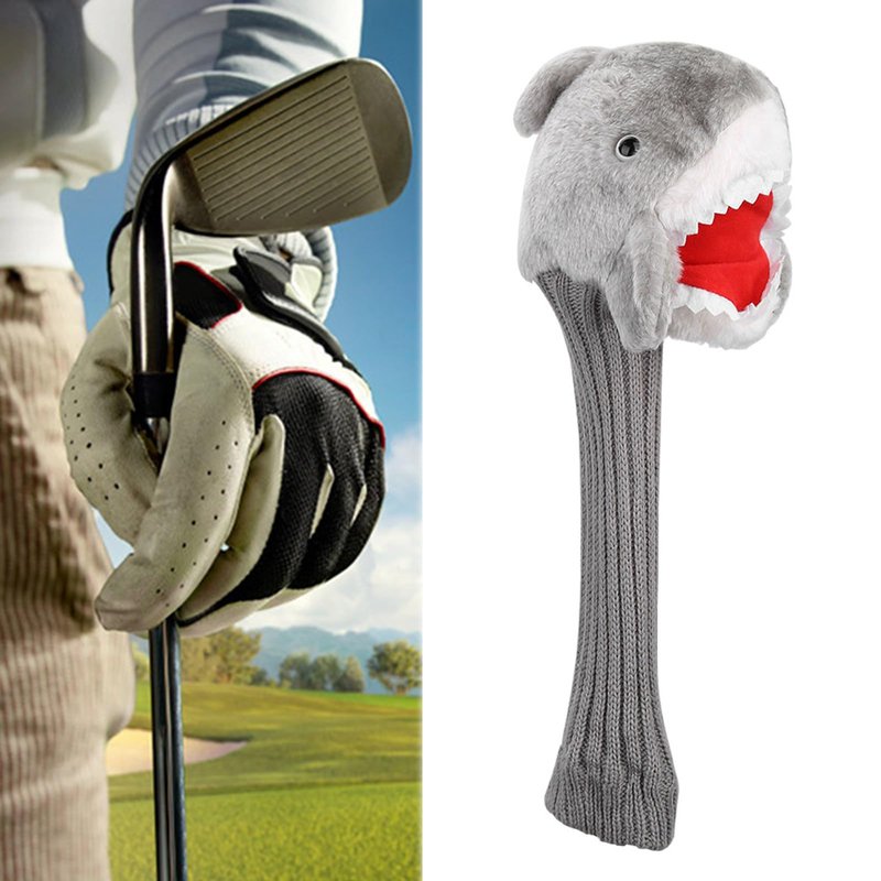 Ejoyous Golf Headcover, Shark Funny Golf Headcover, Animal Golf Wood Driver Headcover, Universal Fit Any Brand 3 and 5 Wood Driver