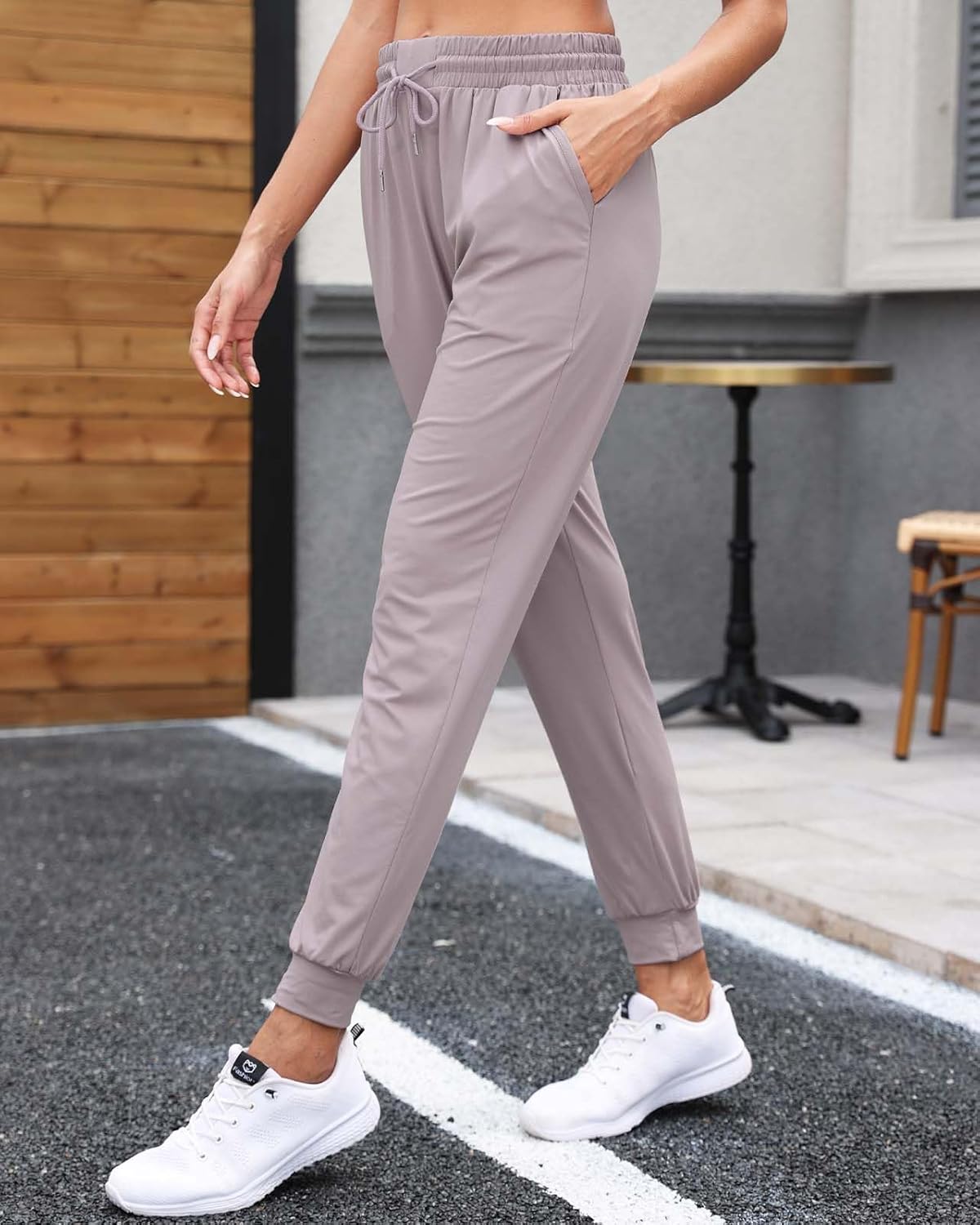 ZENEX 3 Pack Women Joggers, Women's Sweatpants with Pockets for Running, Yoga, Workout & Lounge