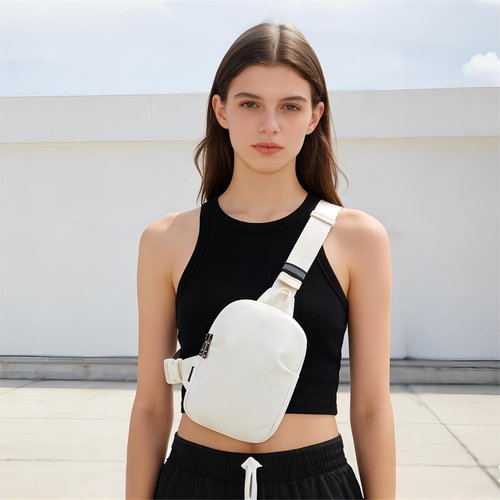 MAXTOP Small Sling Bag - Water Resistant Crossbody Chest Bag for Travel, Sports & Running