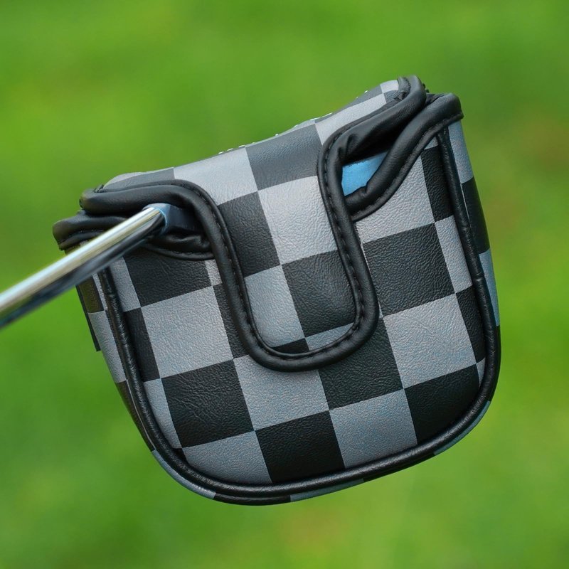 Golf Head Covers Birdie Mallet Putter Cover Headcover Magnetic Closure for Taylormade Spider