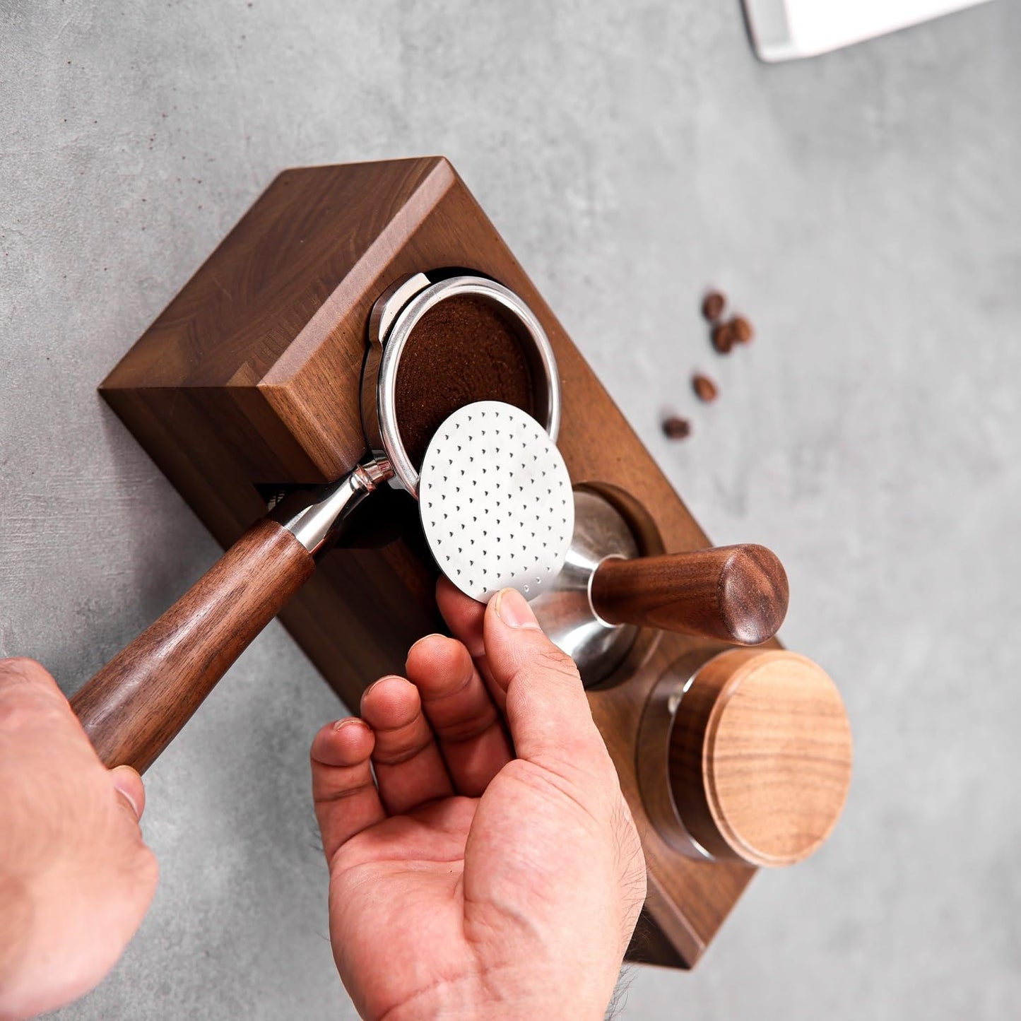 Espresso Puck Screen 54mm, Coffee Filter Laser-cut Screen for Breville/Ninja Luxe Cafe Portafilter Basket 54mm