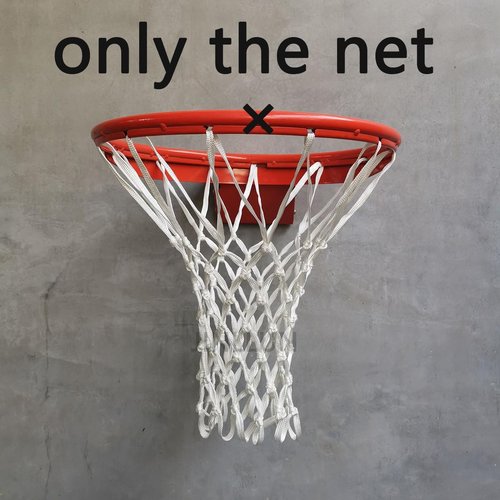 Heavy-Duty Basketball Net by Outdoor | 12 Loops for Competition Standard Performance