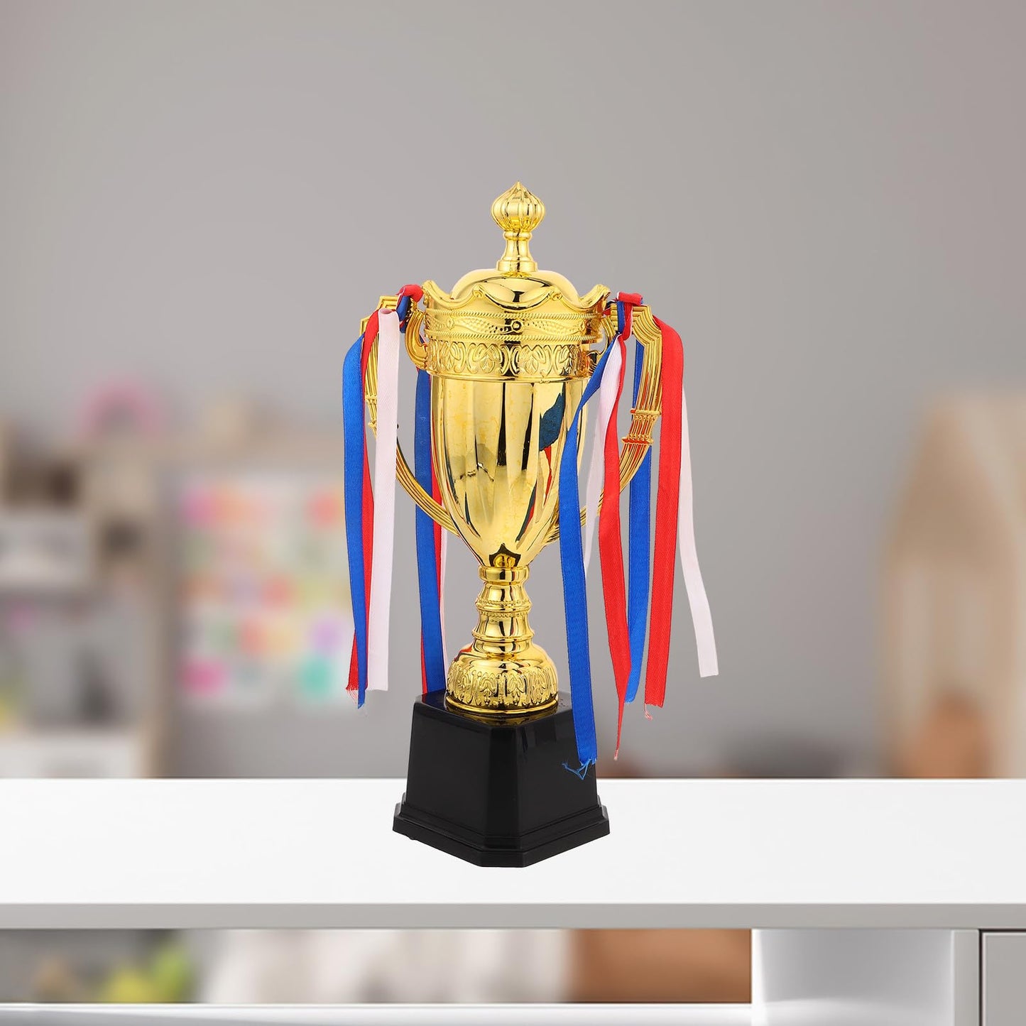 NUOBESTY Gold Sports Trophy Cup 12.59In Award Trophy for Basketball Soccer and Football Competitions Championship for Winners Ceremonies Parties and Team Celebrations