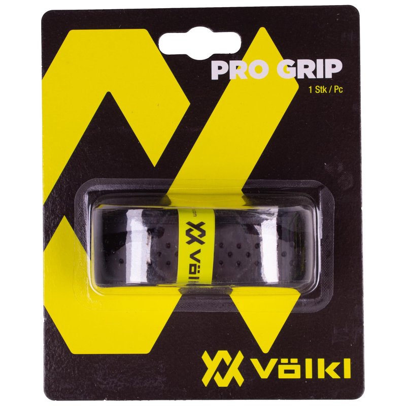 Volkl Pro Grip | Black | Replacement Grips | Ultimate Sweat Absorption | High Performance Tennis Grip