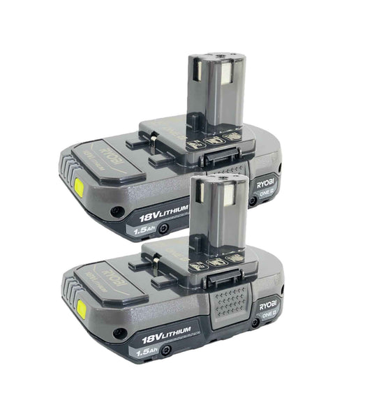 Ryobi P189 18V 1.5Ah Battery Packs - 2 Pack