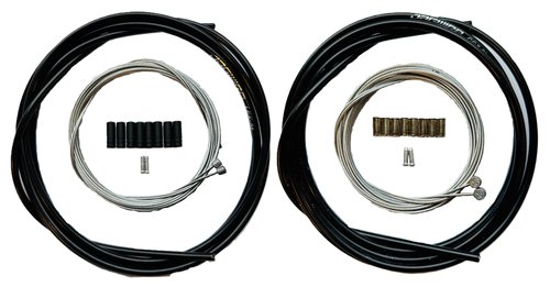 JAGWIRE MOUNTAIN SHOP KIT - Complete Brake & Shifter Cable and Housing Kit- Black - SRAM/Shimano