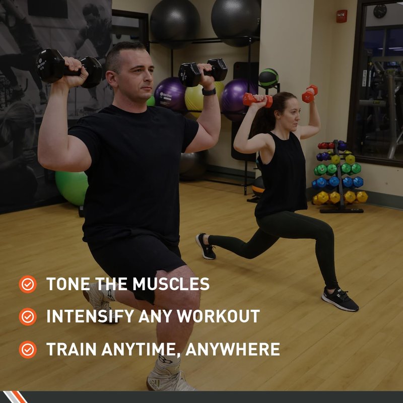 Body Sport Vinyl Coated Dumbbell Hand Weight, 2 Pound, Light Green – Exercise & Fitness Dumbbell for Home Gym Equipment Workouts – Strength Training for Men & Women