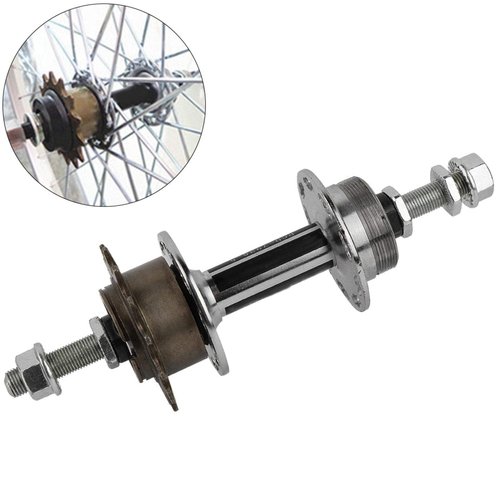 Rear Bike Axle Replacement, Bmx Front Wheel, 36 Hole Rear Hub, Freestyle Rear Bike Hub, Universal Bike 36 Holes 14t Rear Wheel Hub Solid Axle Metal Disc Rear Hub Bicycle Fittings