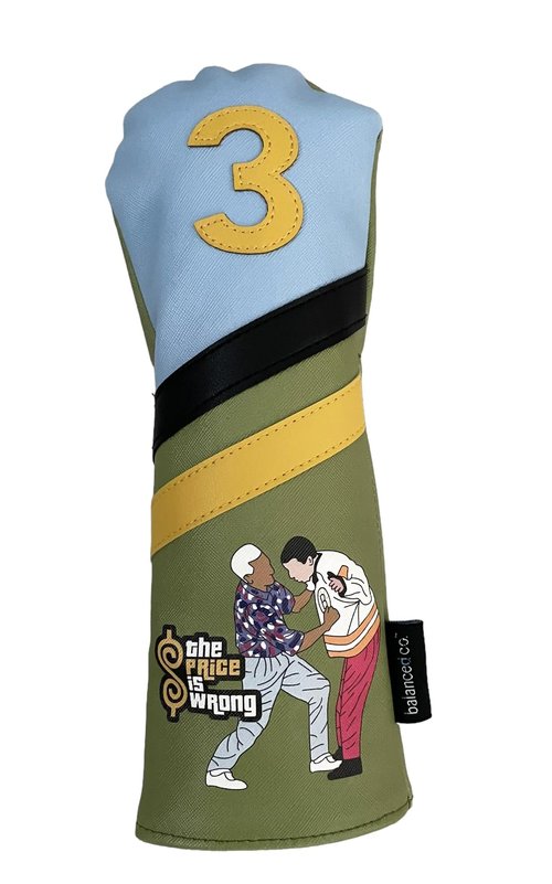 Balanced Co. Funny Golf Club Headcover (3 Wood Price is Wrong)