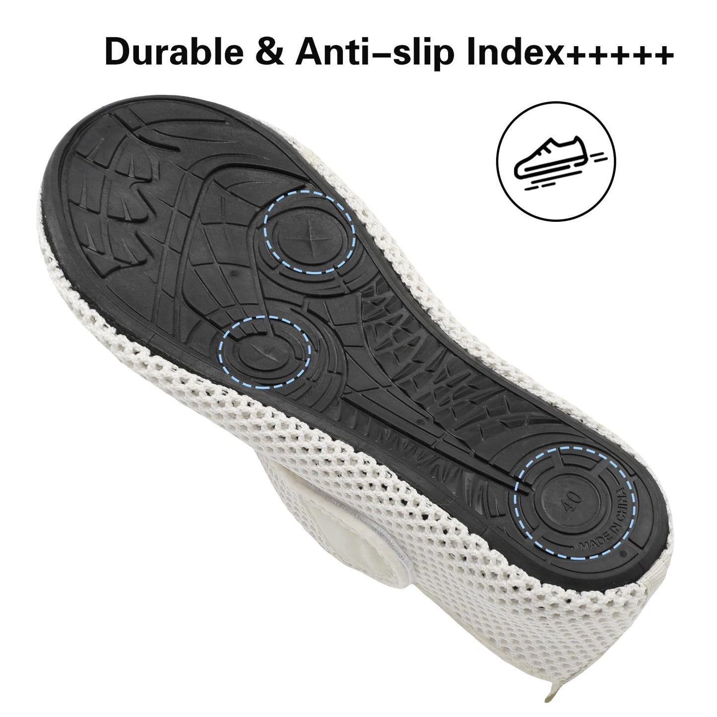 Spesoul Water Shoes for Women Men Quick Dry Aqua Socks Water Sneakers Outdoor Beach Swim Shoes 9-10 Women/7.5-8 Men
