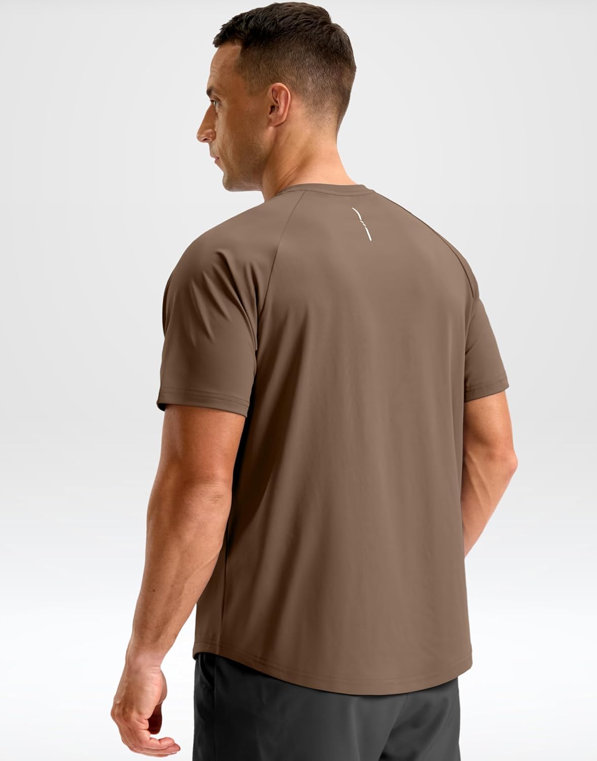 Soothfeel Men's Quick-Dry Athletic Running Shirts - Short Sleeve Moisture-Wicking Gym Tees
