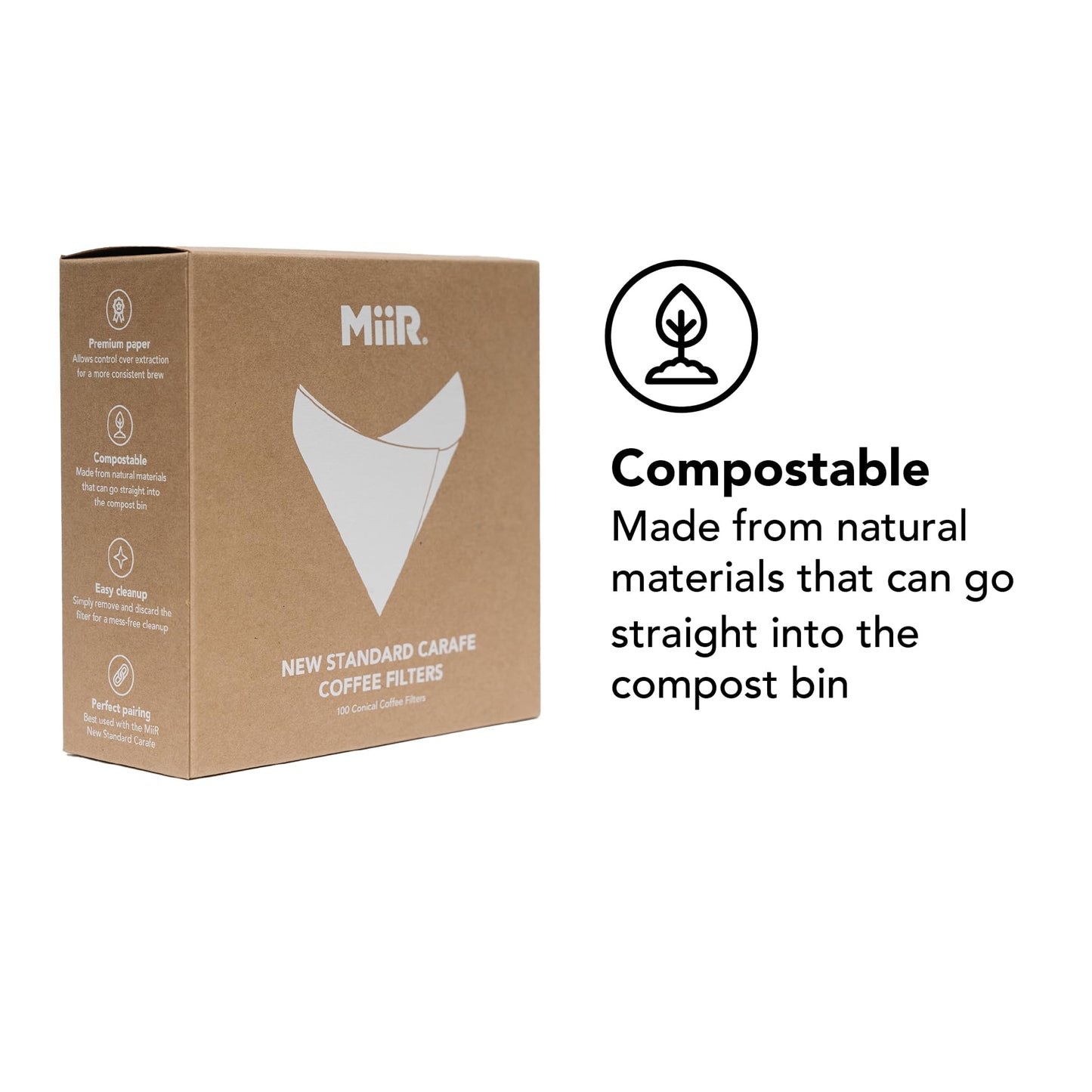 MiiR New Standard Carafe Cone Coffee Filters