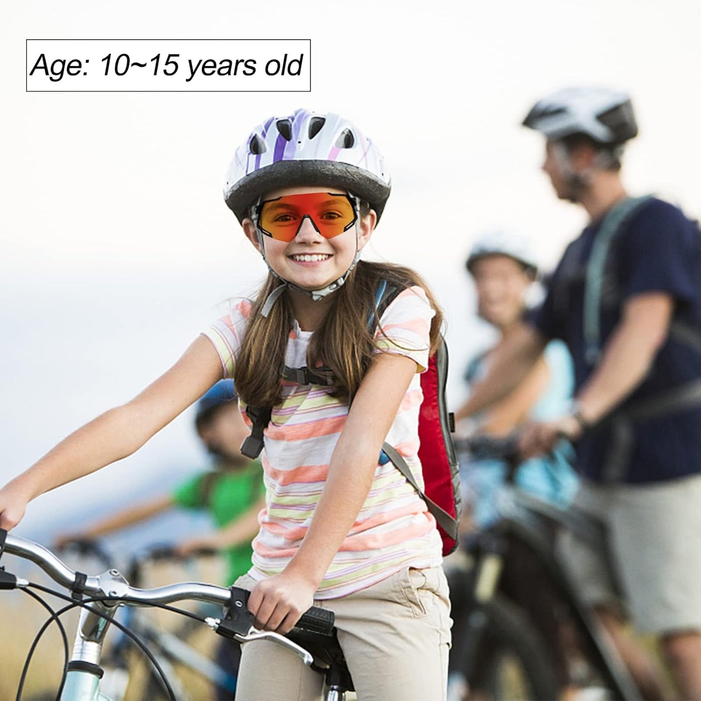 Viper Youth Polarized Sunglasses for Kids Age 10-15 - 4 Interchangeable Lenses | UV400 Protection for Sports
