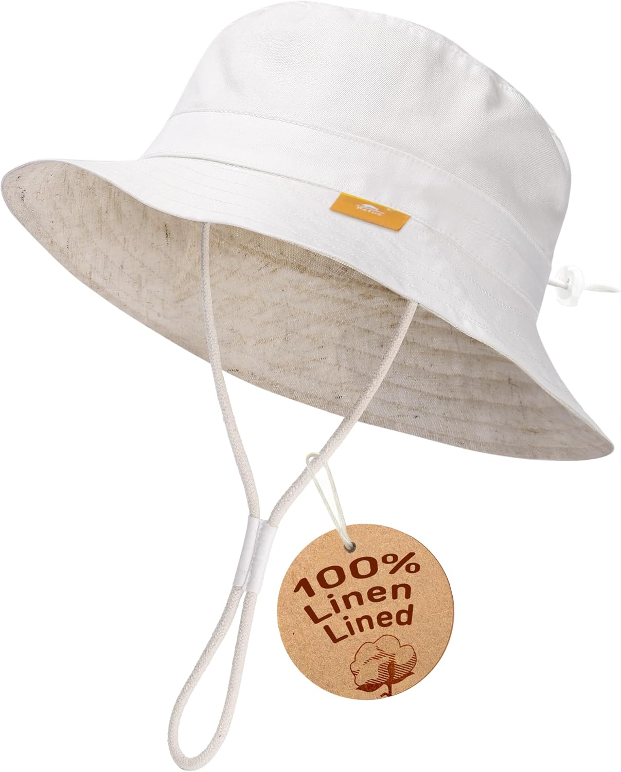 Skiennix Baby Sun Hat - Toddler Summer Bucket Hat for Boys & Girls | UV Protection, Cotton Fabric